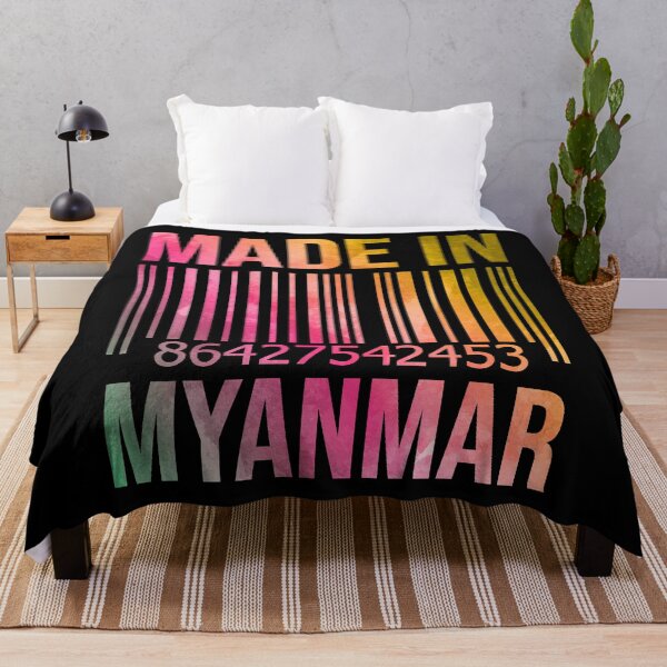 Item preview, Made in Myanmar in Watercolor designed and sold by XCIV.