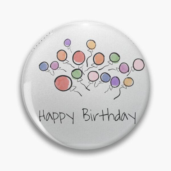 Item preview, Globos de feliz cumpleaños designed and sold by Fandomlover1995.