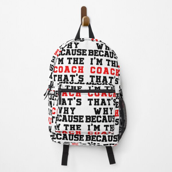 Item preview, Because I'm The Coach That's Why designed and sold by SAIDDIA.