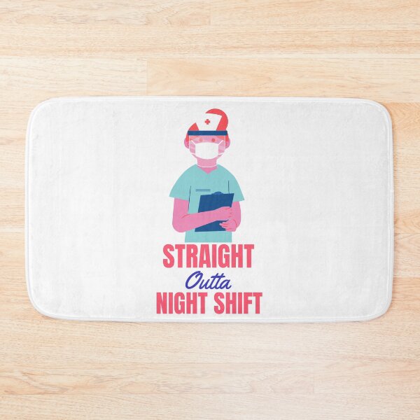 Item preview, STRAIGHT OUTTA NIGHT SHIFT designed and sold by 30-Merch.