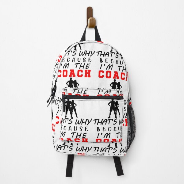 Item preview, Because I'm The Coach That's Why designed and sold by SAIDDIA.