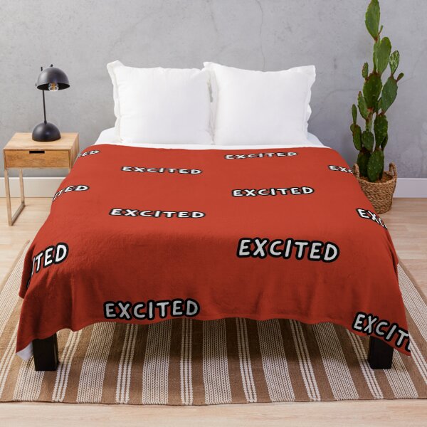 Item preview, EXCITED MOOD, RED designed and sold by Happy Soul Store.