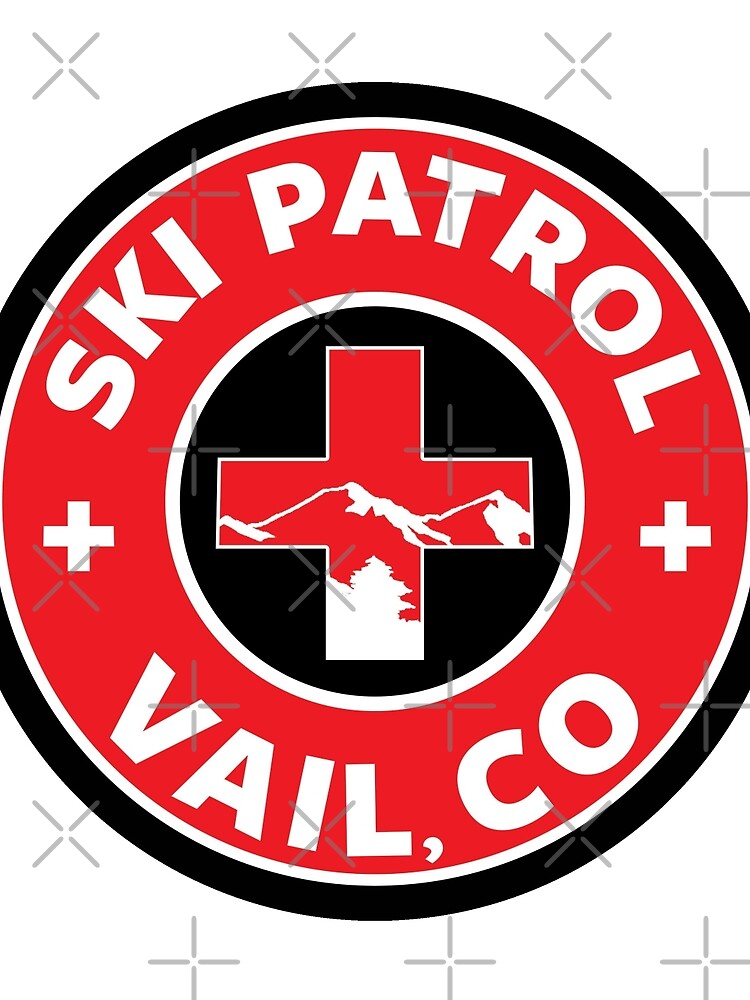 VAIL COLORADO Skiing Ski Patrol Mountain Art by MyHandmadeSigns