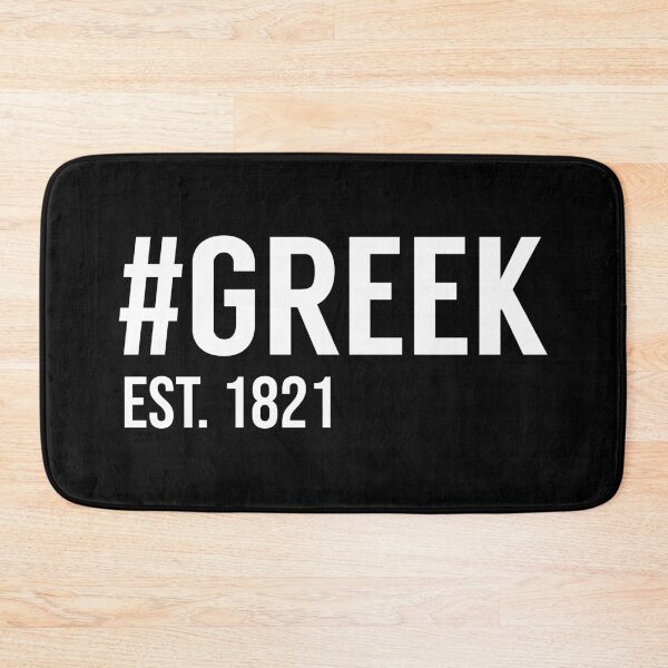 Item preview, Hashtag Greek Est. 1821 designed and sold by MSA-42.