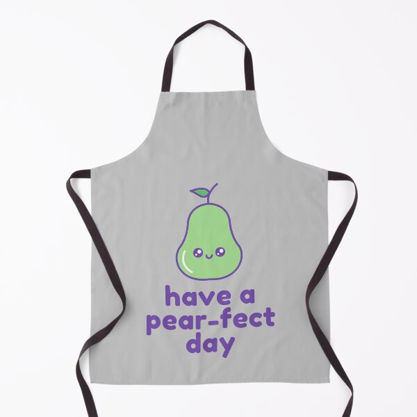 Item preview, Have A Pear-fect Day, have a perfect day food pun designed and sold by GoodMoodFood.