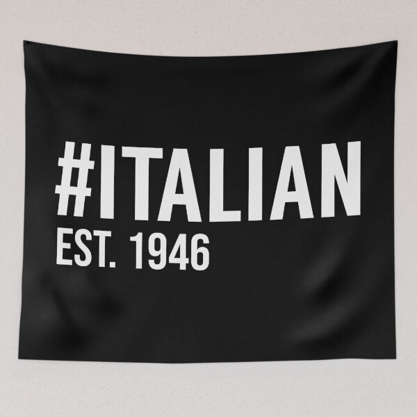 Item preview, Hashtag Italian Est. 1946 designed and sold by MSA-42.