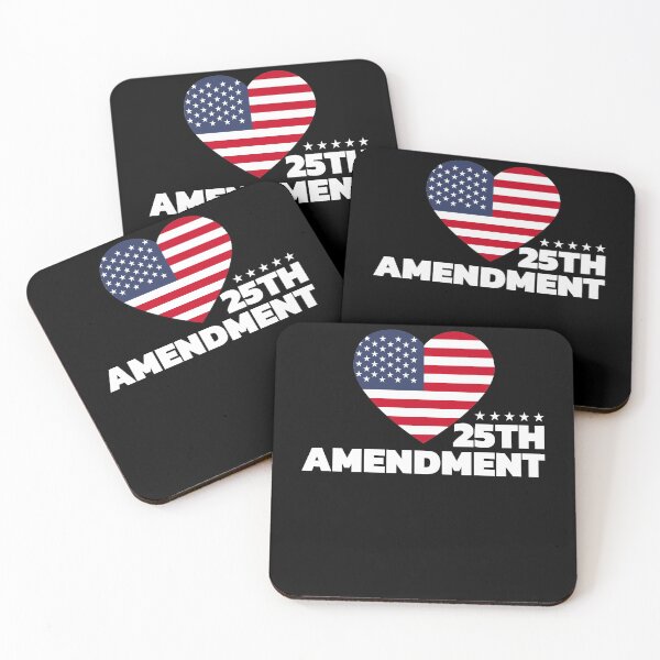 Item preview, 25TH AMENDMENT, IMPEACH TRUMP, ANTI TRUMP, USAF FLAG HEART designed and sold by TheFirstOne.