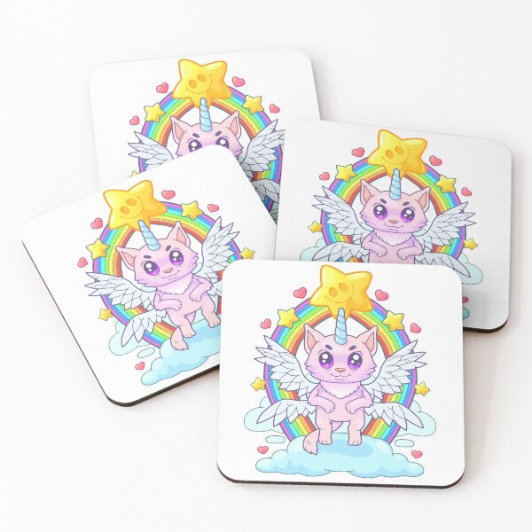 Item preview, cute cat unicorn designed and sold by YMFargon.