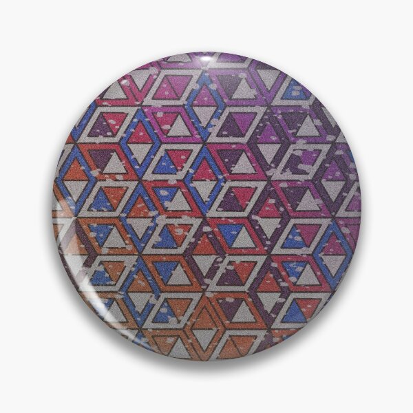 Item preview, Felt geometric cube pattern  designed and sold by Paulokink.