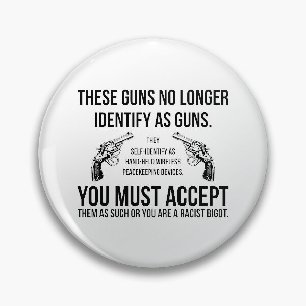 Artikelvorschau, Diese Waffen identifizieren sich nicht mehr als Guns Funny Gun T-Shirt entworfen und verkauft von  Srdjan Stanisic.
