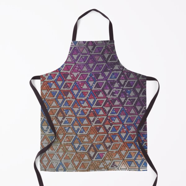 Item preview, Felt geometric cube pattern designed and sold by Paulokink.