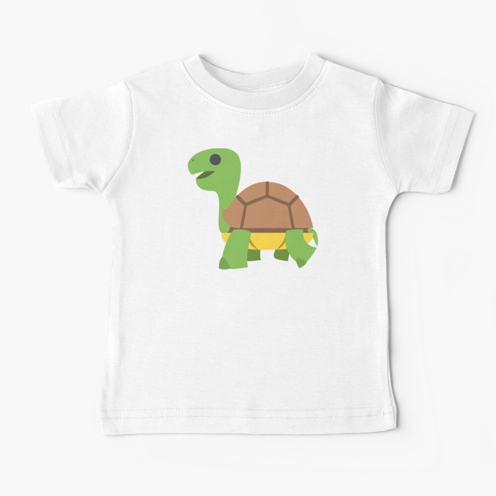 Turtle Tortoise Emoji turtle gifts for turtle lovers Baby T-Shirt