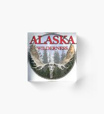 Alaska wilderness Acrylic Block