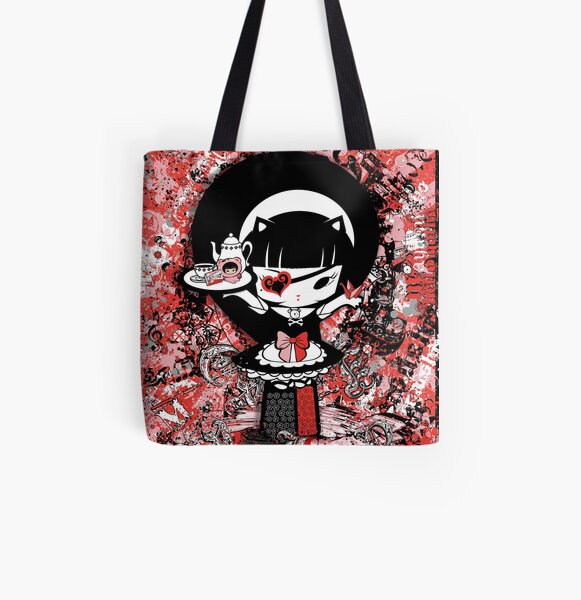 Gothic Painting All Over Print Tote Bag
