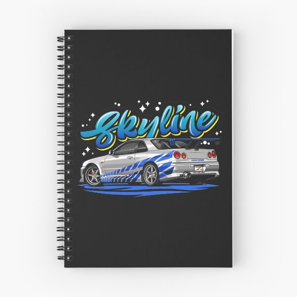 Item preview, Skyline GTR R-34 (Ice Blue) designed and sold by JioojiProject.