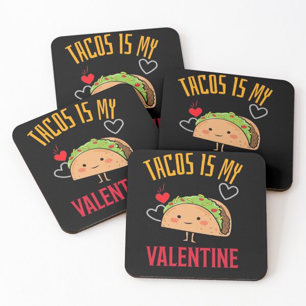 Item preview, Tacos Is My Valentine designed and sold by The Full Cart.