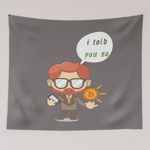Item preview, Bitcoin I Told You so designed and sold by Jawadelqaoul.