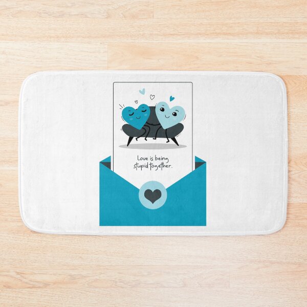 Item preview, Love is Being Stupid Together designed and sold by Freeshstyle.