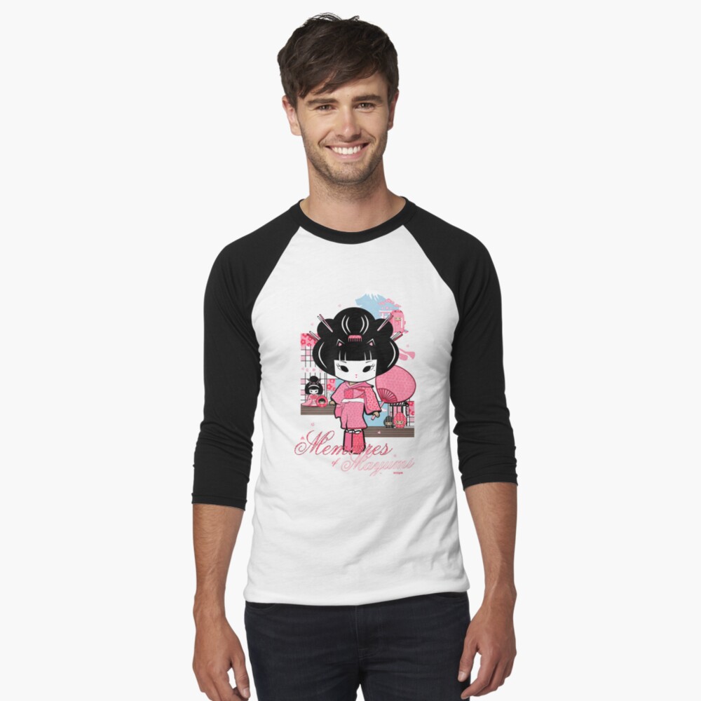 Item preview, Baseball ¾ Sleeve T-Shirt designed and sold by popsho.