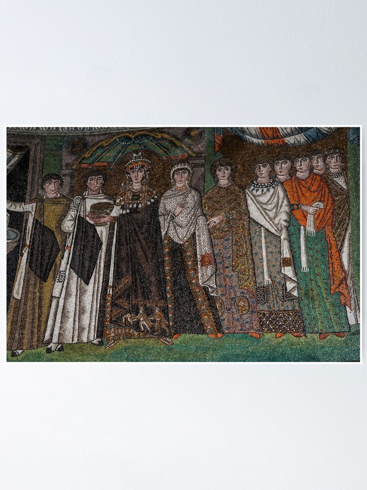 "Empress Theodora, ruler of Eastern Roman Empire" Poster by TerenceKerr