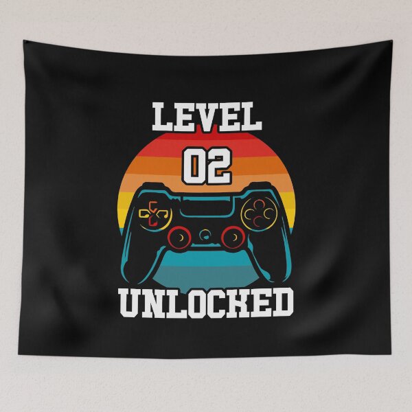 Item preview,  Level 02 unlocked funny illustration gift  designed and sold by KO-Design.