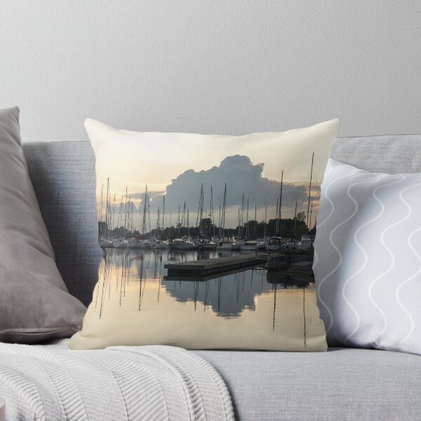 Item preview, Obscured Marina Sunrise - Balanced Symmetry in Silver and Platinum designed and sold by Georgia Mizuleva.
