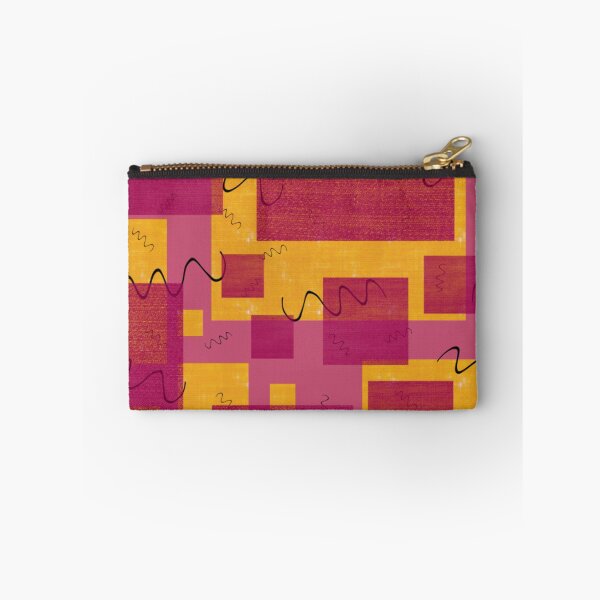 Item preview,  Abstract Square Retro Geometric Pattern designed and sold by Piosenka Art.