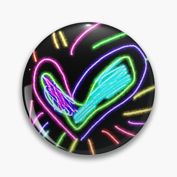Item preview, Fluorescent Hearted  designed and sold by joeballs1.
