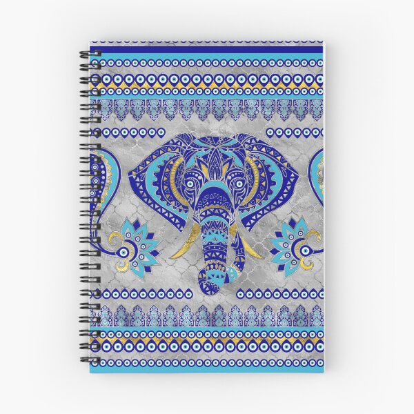 Item preview, Evil Eye Elephant Good Luck Charm  designed and sold by k9printart.