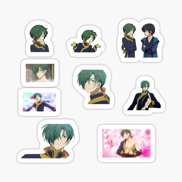 Jae-ha Green dragon; Yona of the dawn pack Sticker