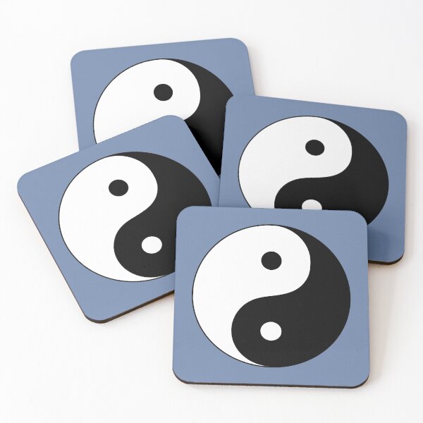 Item preview, Yin and Yang - 阴阳 (light blue background) designed and sold by Jukka Heilimo.
