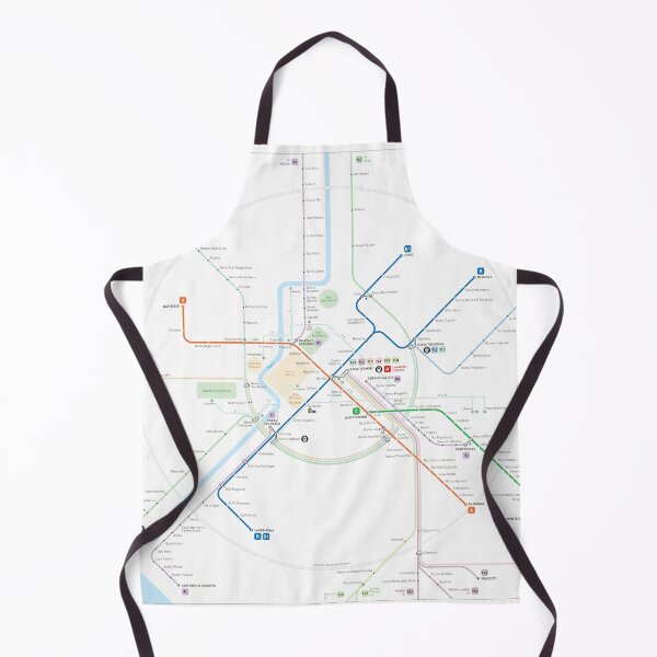 Item preview, Rome metro map designed and sold by Jug Cerovic.