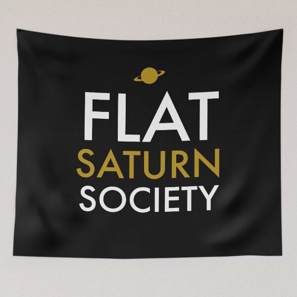 Artikelvorschau, Flache Saturn-Gesellschaft entworfen und verkauft von Jamiecsmith1986.