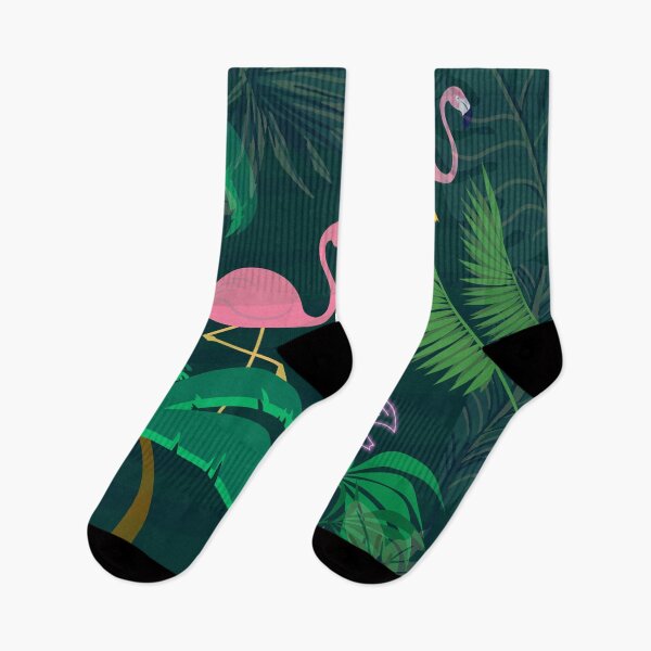 Item preview, Flamingos with Palms designed and sold by ATB20.