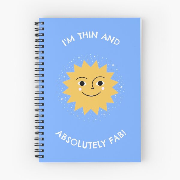 Item preview, Absolutely Fabulous Inspired Design | AbFab Quote | Absolutely Fabulous Darling | I'm Thin And Absolutely Fab! designed and sold by Ainbowz-Artwork.