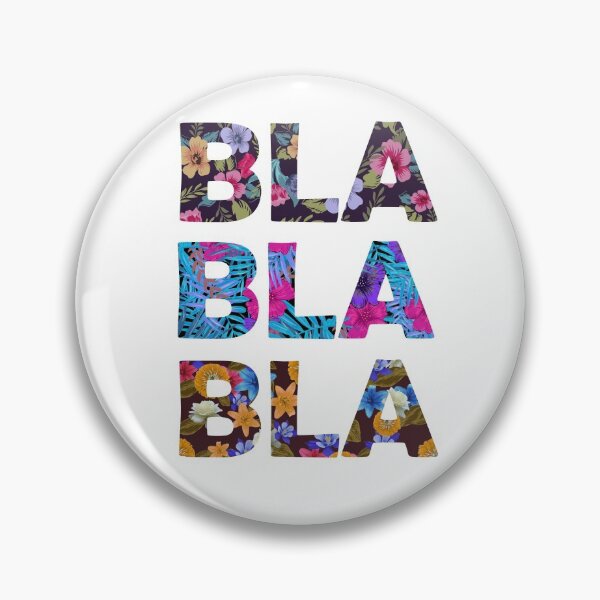 Item preview, BLA BLA BLA funny motif designed and sold by MoonCat26.