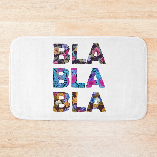 Item preview, BLA BLA BLA funny motif designed and sold by MoonCat26.