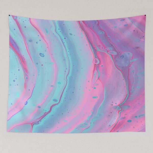 Item preview, Blue And Pink Fusion  designed and sold by Petra Rosa.