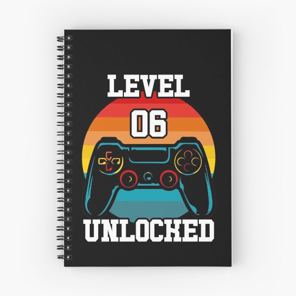 Item preview, Level 06 unlocked funny illustration gift  designed and sold by KO-Design.
