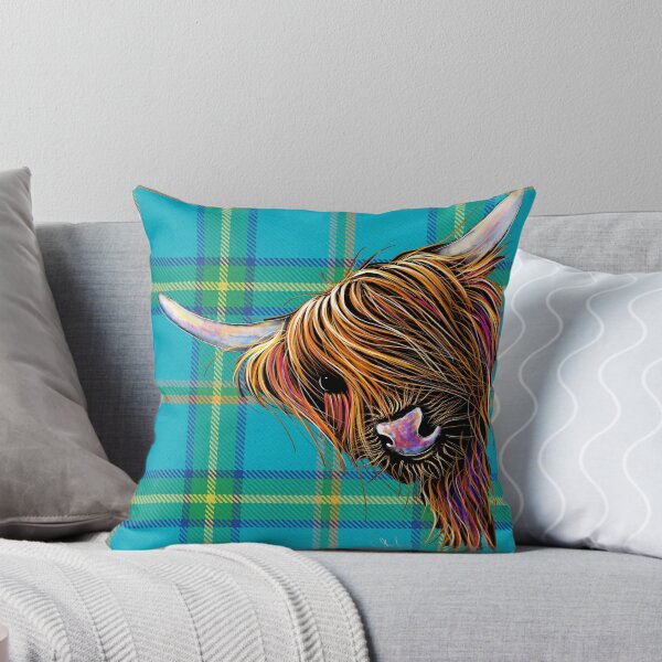 Item preview, SCoTTiSH HiGHLaND CoW ' TaRTaN NooDLeS B ' by SHiRLeY MacARTHuR designed and sold by Shirley MacArthur Limited.