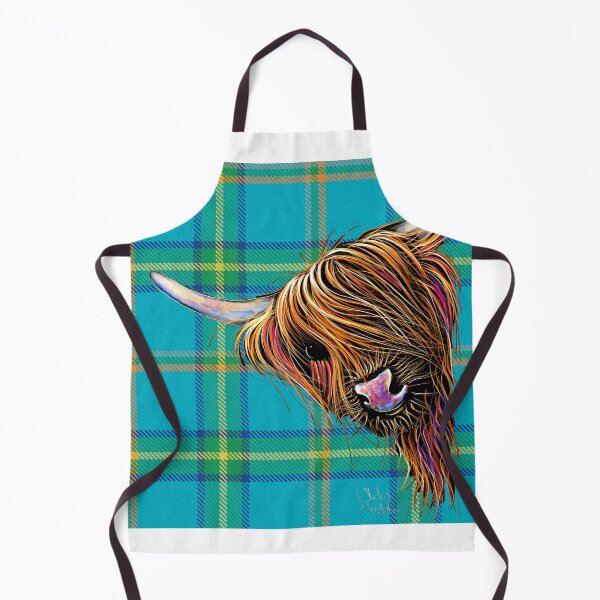 Item preview, SCoTTiSH HiGHLaND CoW 'TaRTaN NooDLeS B' por SHiRLeY MacARTHuR designed and sold by Shirley MacArthur Art.