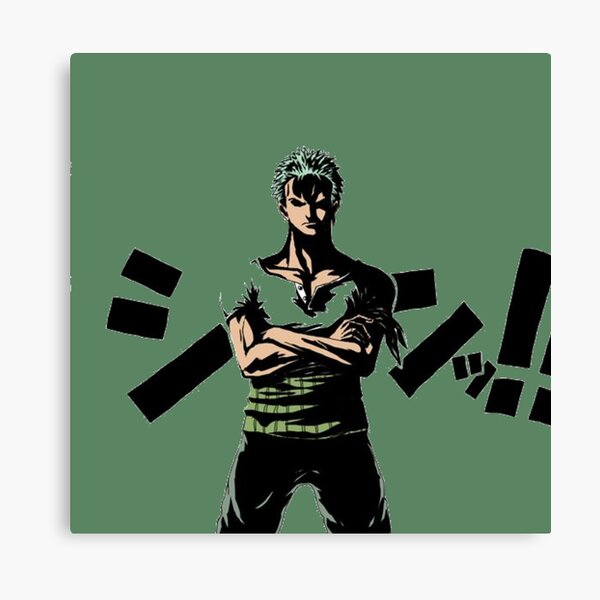 Zoro Canvas Prints Redbubble