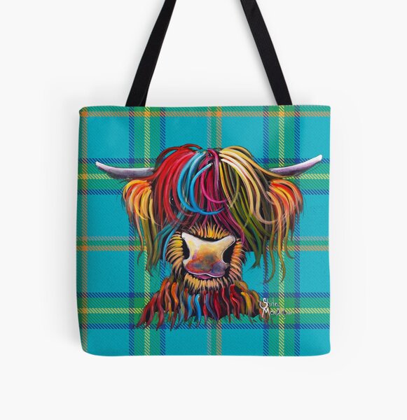 Aperçu de l'œuvre ScoTTiSH HiGHLaND CoW 'TaRTaN NeLLy B' par ShiRLeY MacArTHuR créée et vendue par Shirley MacArthur Limited.