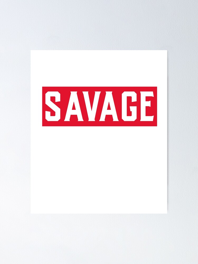 Savage best sale box logo