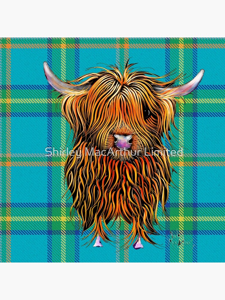 "SCoTTiSH HiGHLaND CoW ' TaRTaN HuMPHReY B ' By SHiRLeY MacARTHuR ...