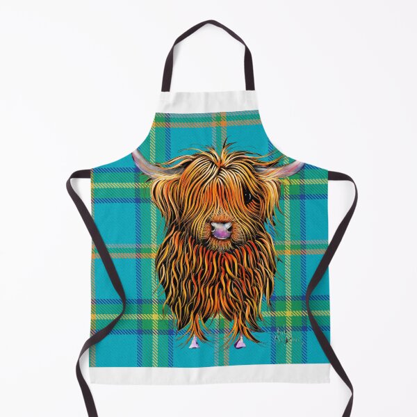 Item preview, SCoTTiSH HiGHLaND CoW 'TaRTaN HuMPHReY B' de SHiRLeY MacARTHuR designed and sold by Shirley MacArthur Art.