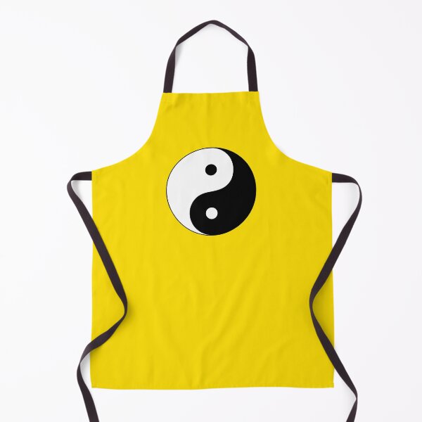 Item preview, Yin and Yang - 阴阳 (yellow background) designed and sold by Jukka Heilimo.