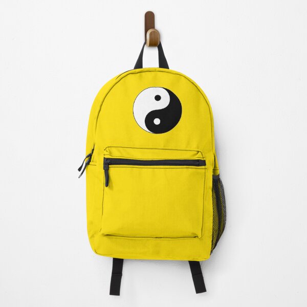 Item preview, Yin and Yang - 阴阳 (yellow background) designed and sold by Jukka Heilimo.