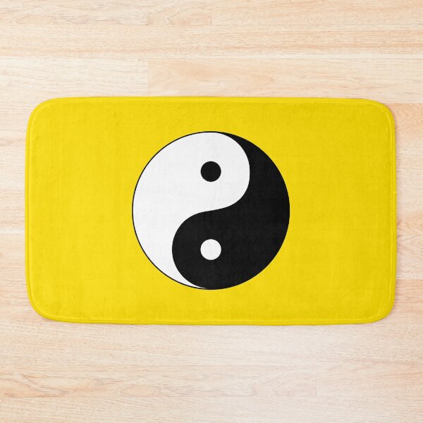 Item preview, Yin and Yang - 阴阳 (yellow background) designed and sold by Jukka Heilimo.