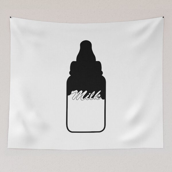 Item preview, Milk Baby Bottle designed and sold by NiftyMel.